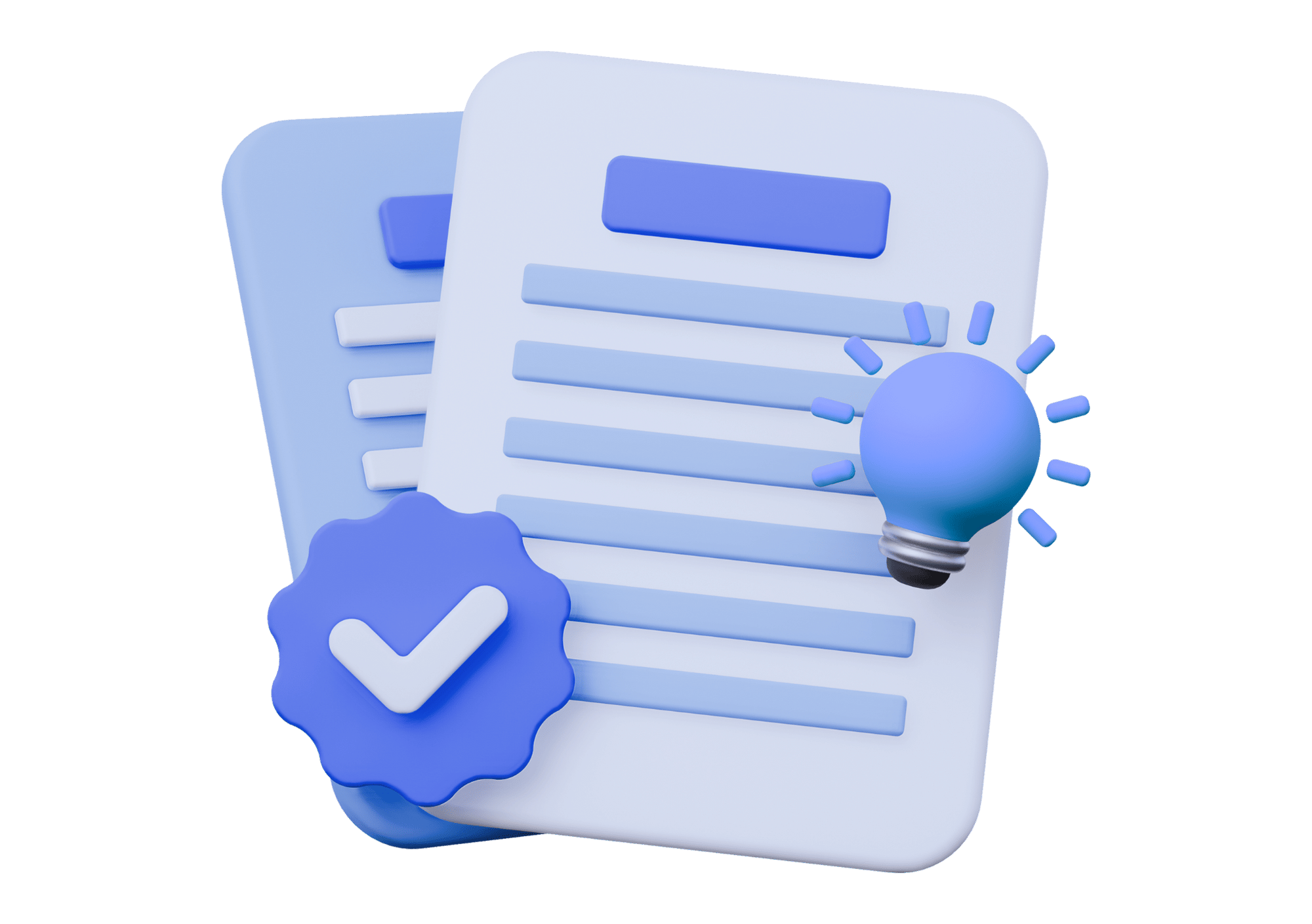 Content creation report representing article crafting and message development